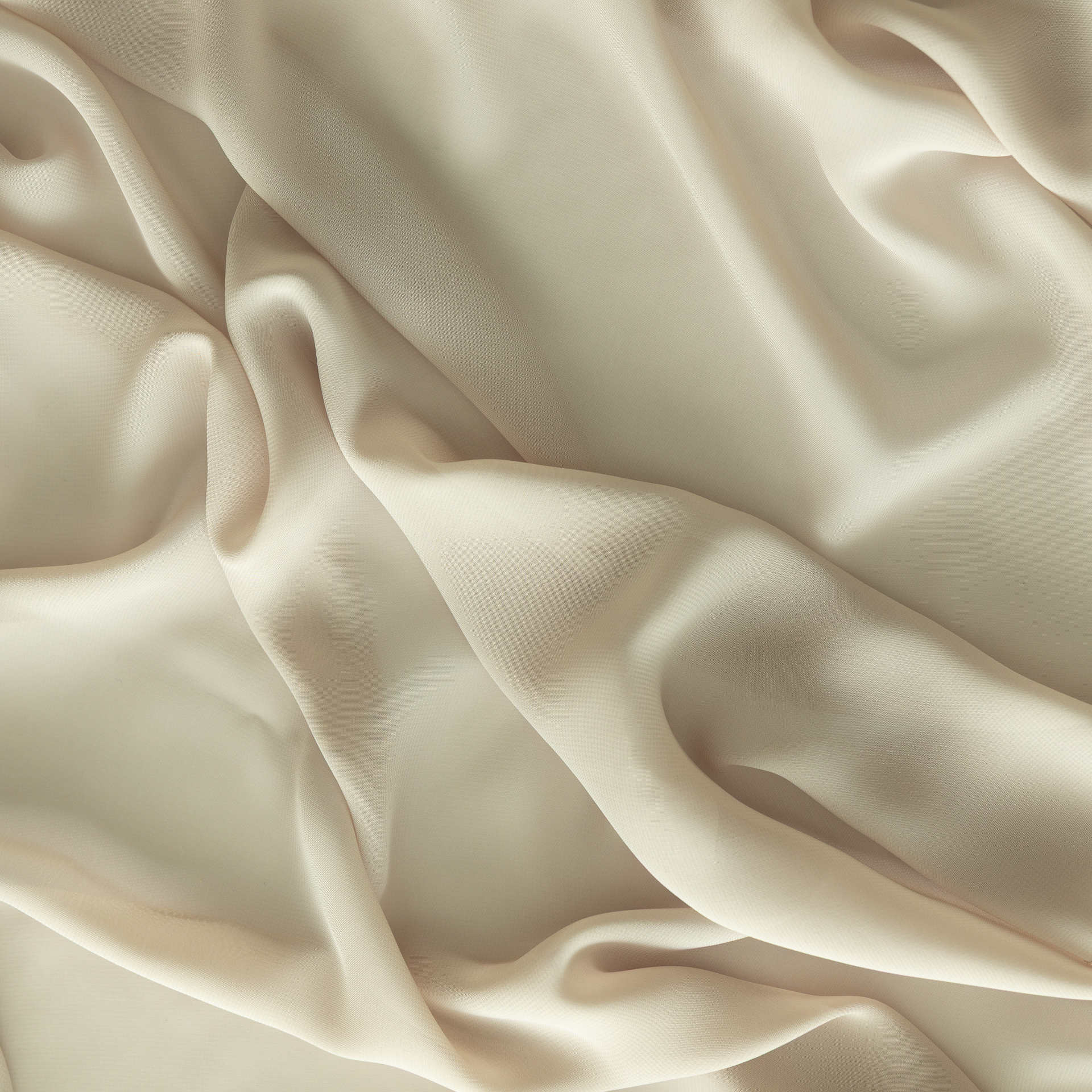 Taupe chiffon fabric
