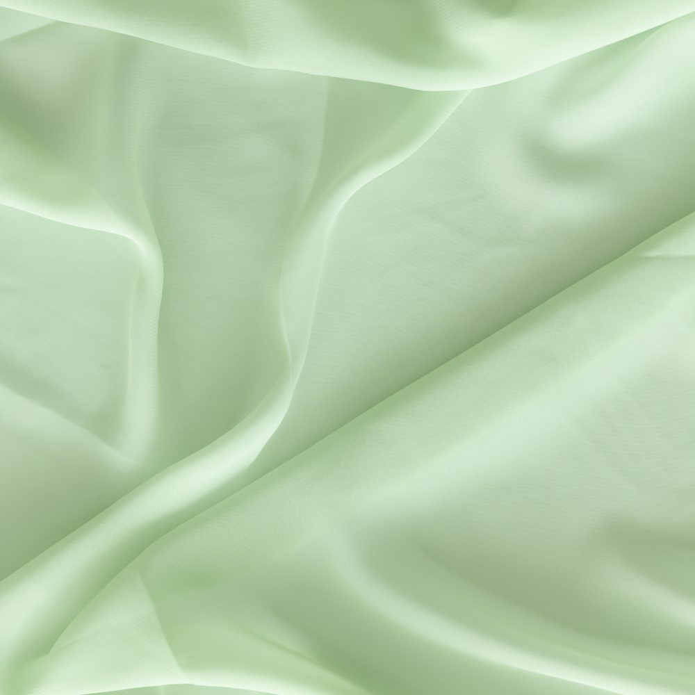 Sage Green Chiffon Fabric