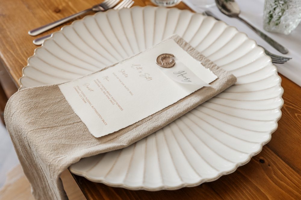 Ceramic Shell Charger Plate - Image 2