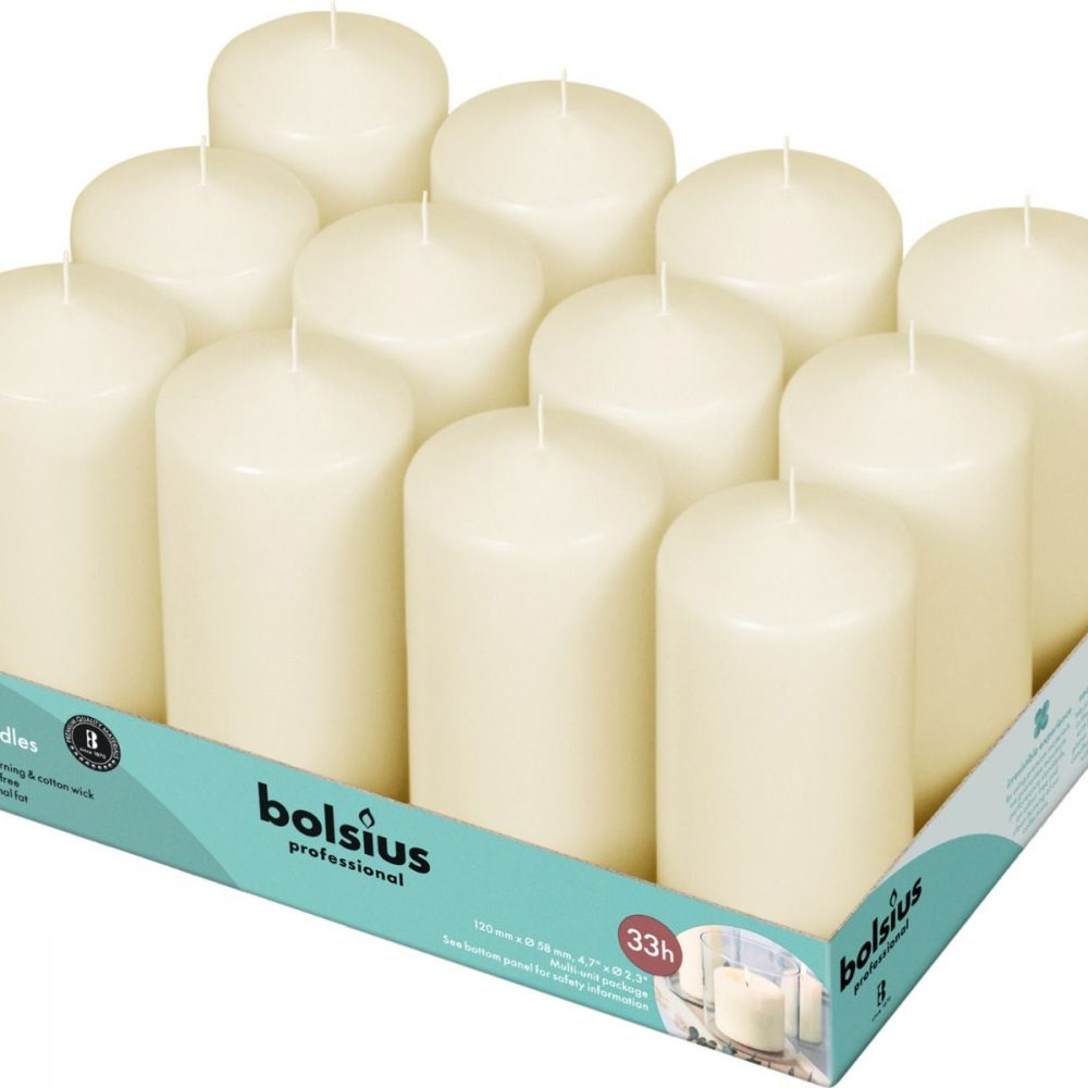 Pillar 10 TEN 170/60mm (Tray of 12) Ivory